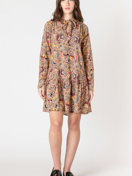 Dex Flounce Hem Dress