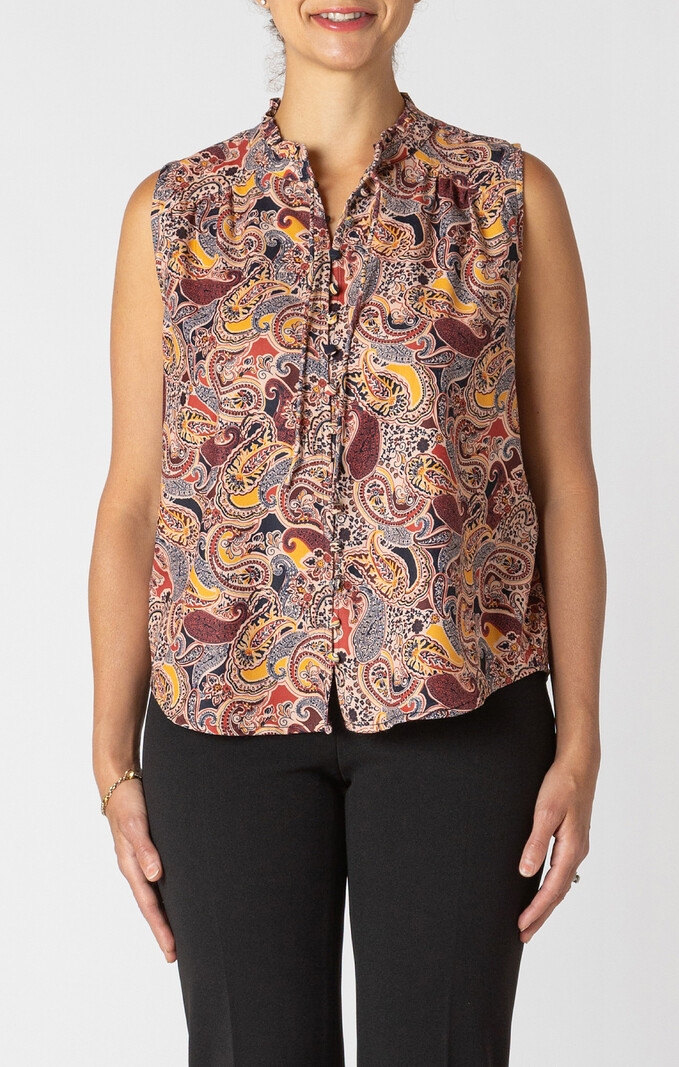 Dex Wrap Blouse