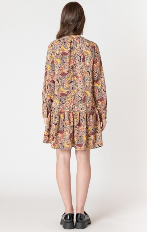 Dex Flounce Hem Dress