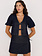 MinkPink Raya Tie Front Top