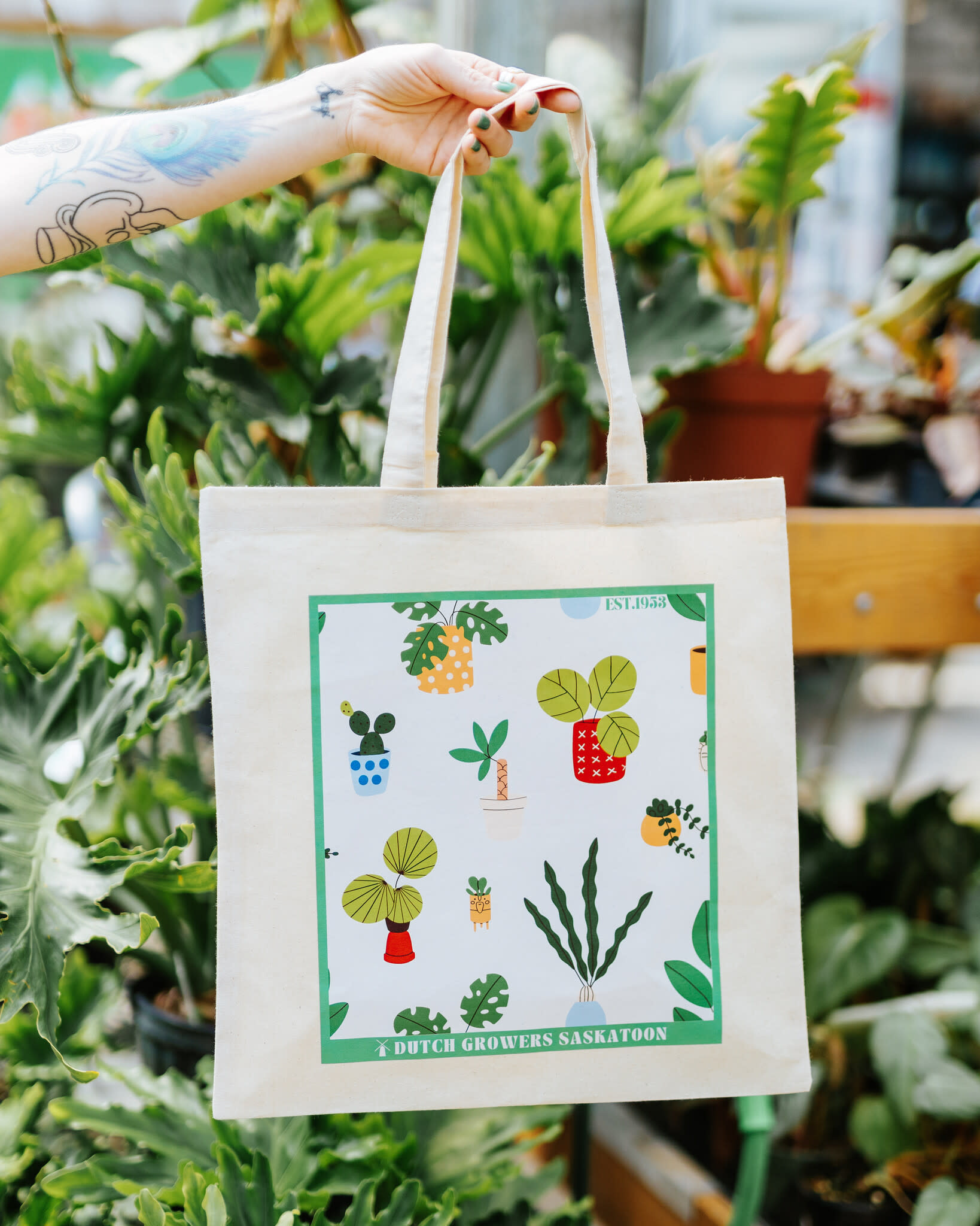 Dutch Growers Dutch Growers Canvas Tote Bag