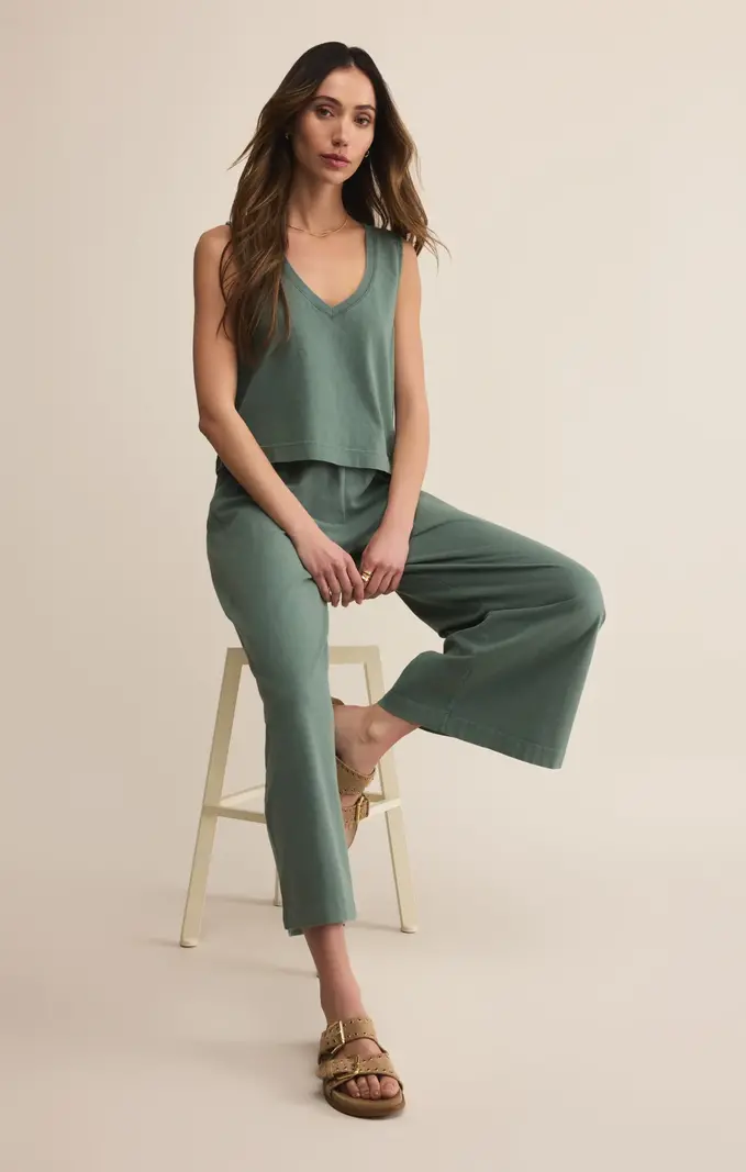 Z Supply Scout Jersey Crop Flare Pant