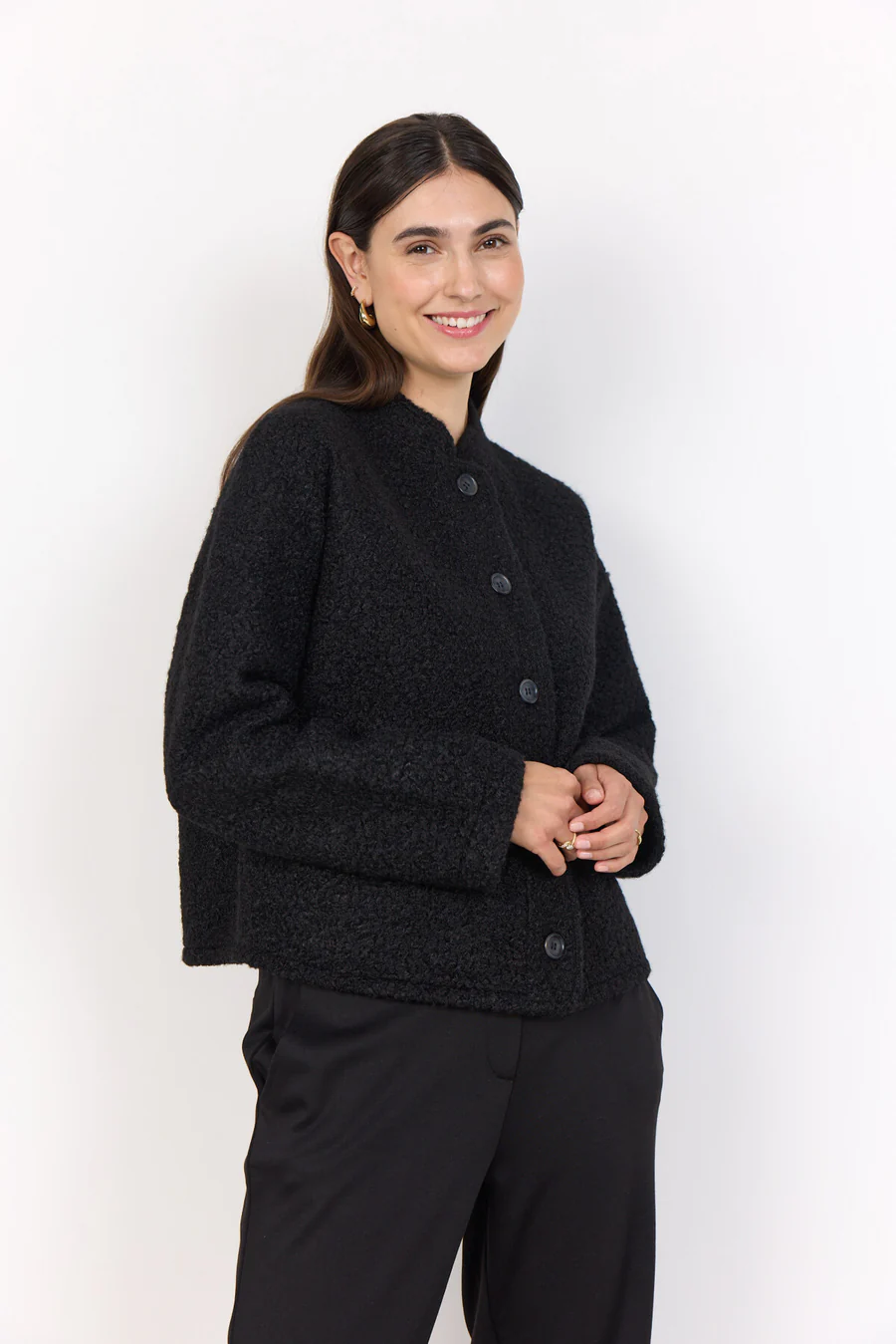 Soya Concept Shaima 1 Plush Coat