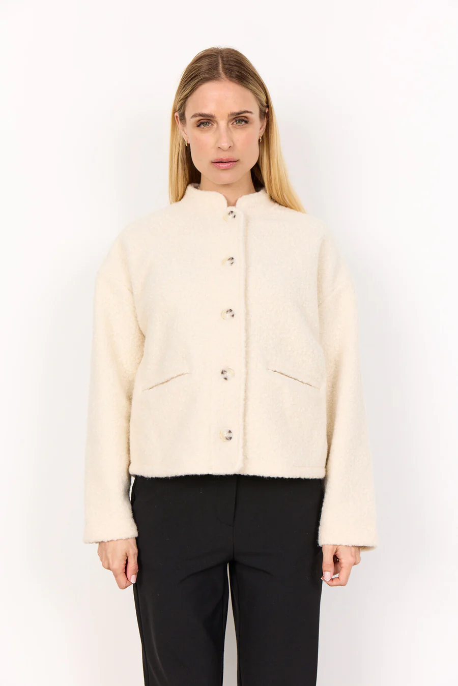 Soya Concept Shaima 1 Plush Coat