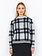Soya Concept Vibsa 1 Plaid Knit Pullover