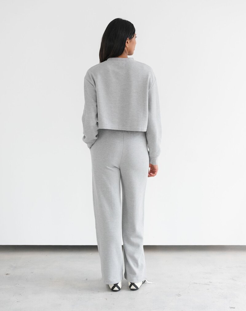 stein(シュタイン) OVERSIZED WAFFLE KNIT LS stein / シュタイン】OVERSIZED UNTWISTED YARN SWEAT LS