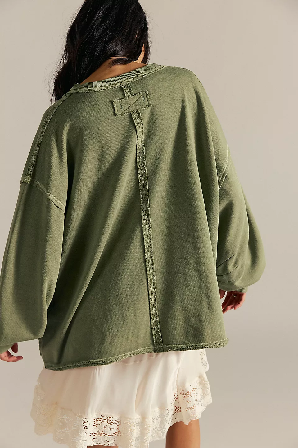 Free People WTF Venice V-Neck Graphic