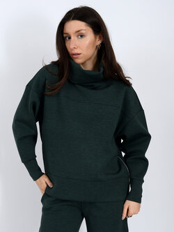 RD Style Fillana Foldover Collar Pullover