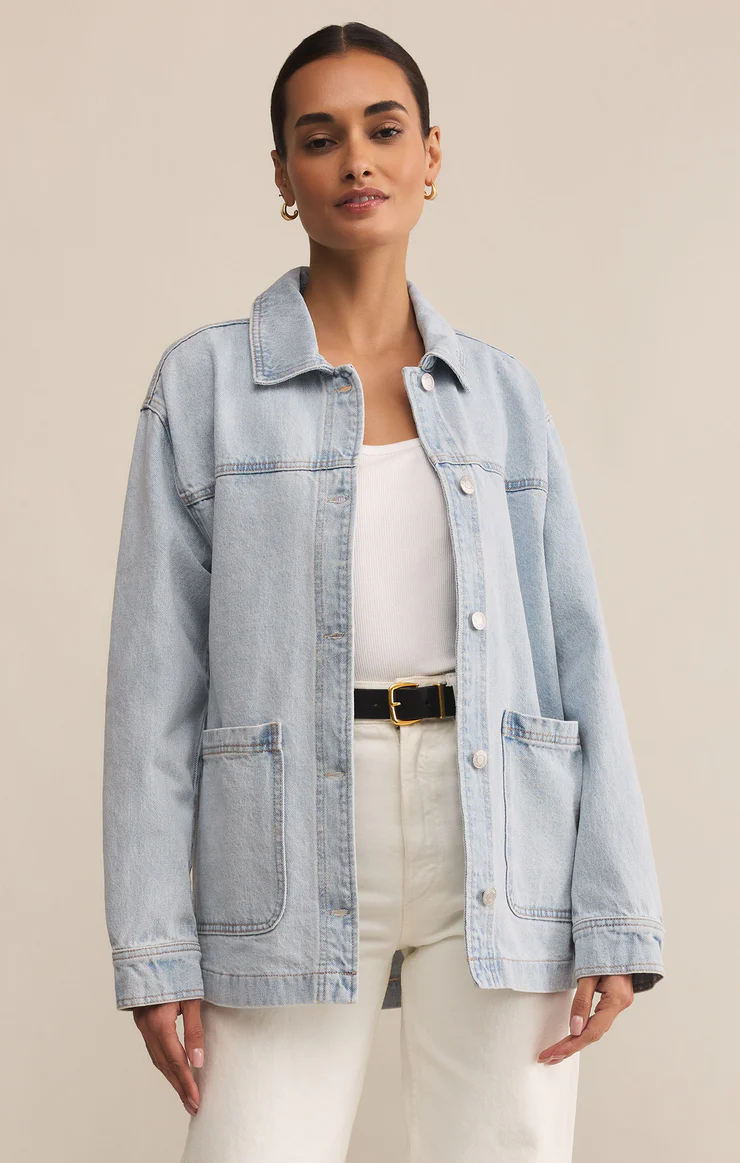 Z Supply On The Road Denim Jacket