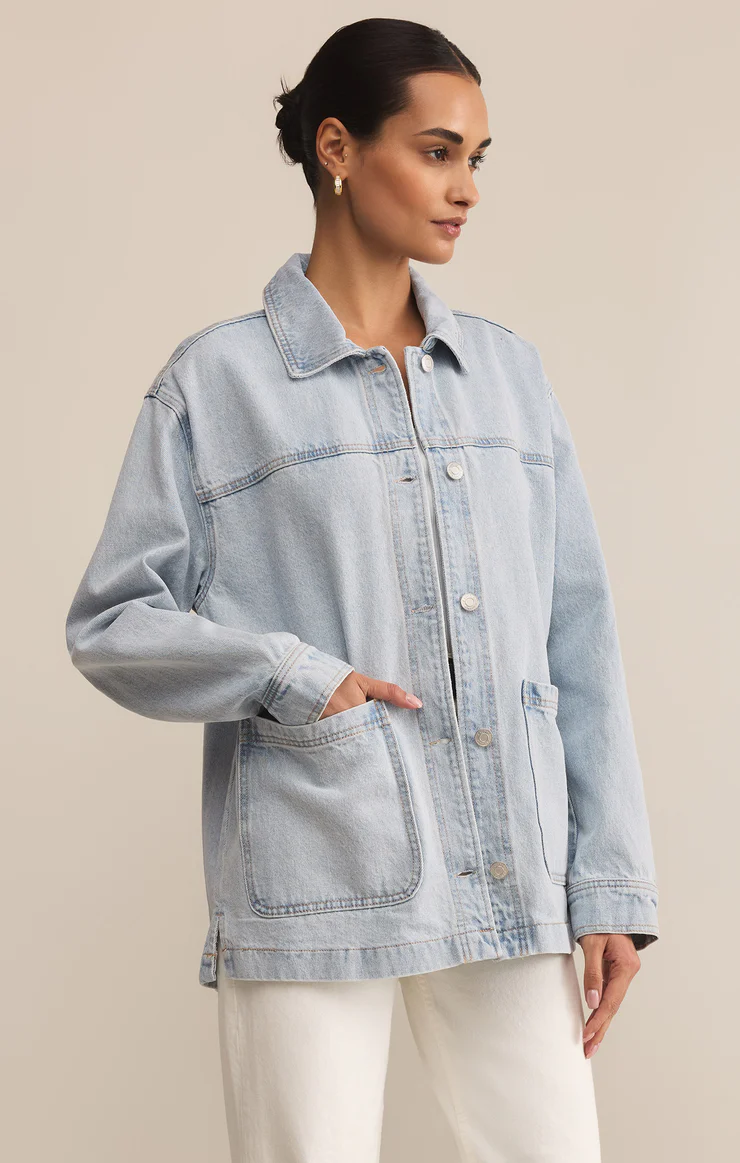 Z Supply On The Road Denim Jacket