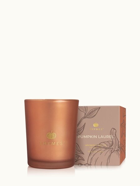 Thymes Votive Candle Pumpkin Laurel 2oz