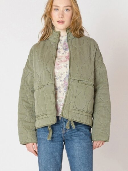 Dex Drawstring Quilted Jacket