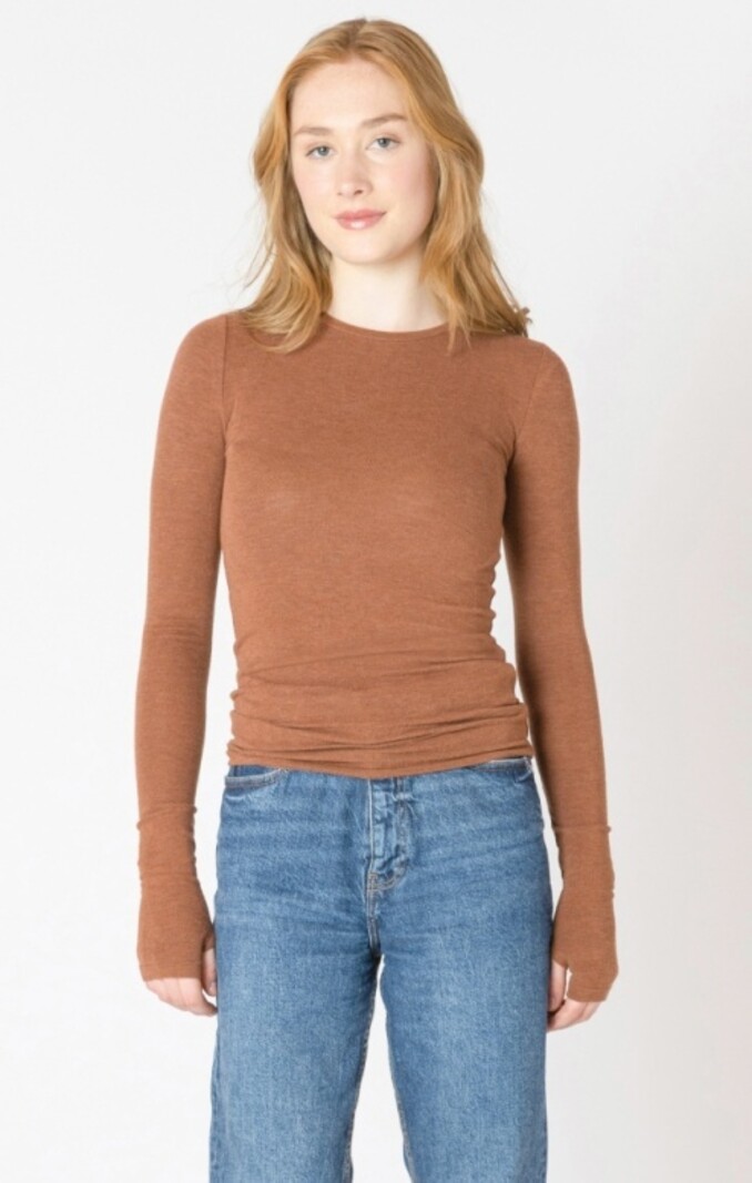 Dex Brushed Crewneck Tee