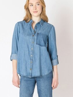 Dex Washed Pocket Denim Shirt