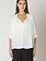 Black Tape Soft Pleated Top