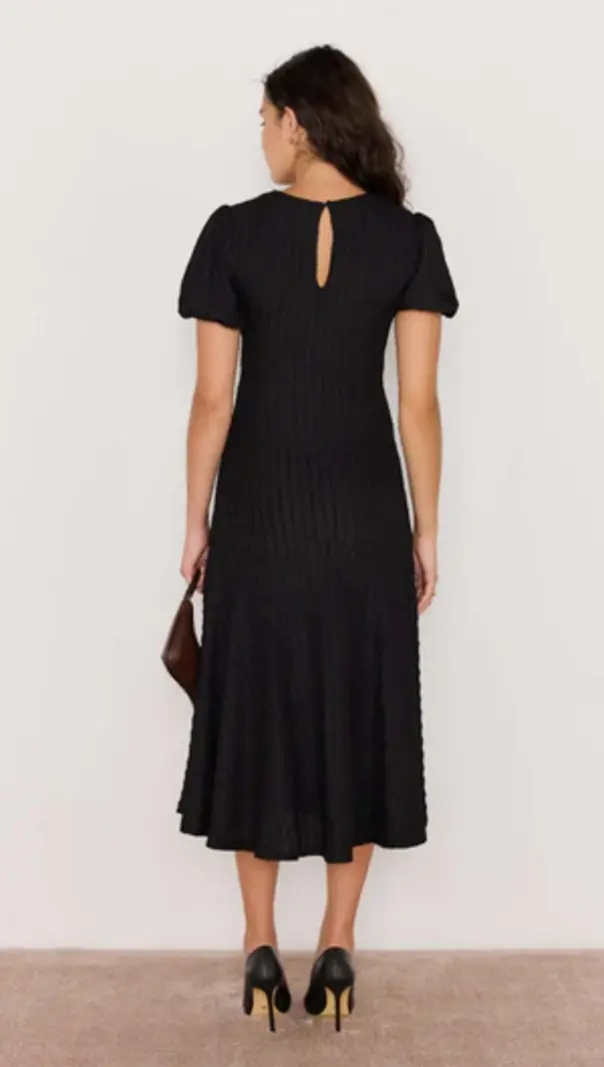 MinkPink Anais Drop Waist Midi Dress