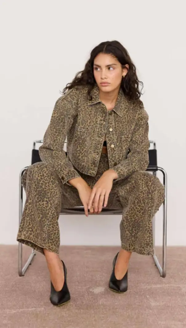 MinkPink Anouk Print Jeans