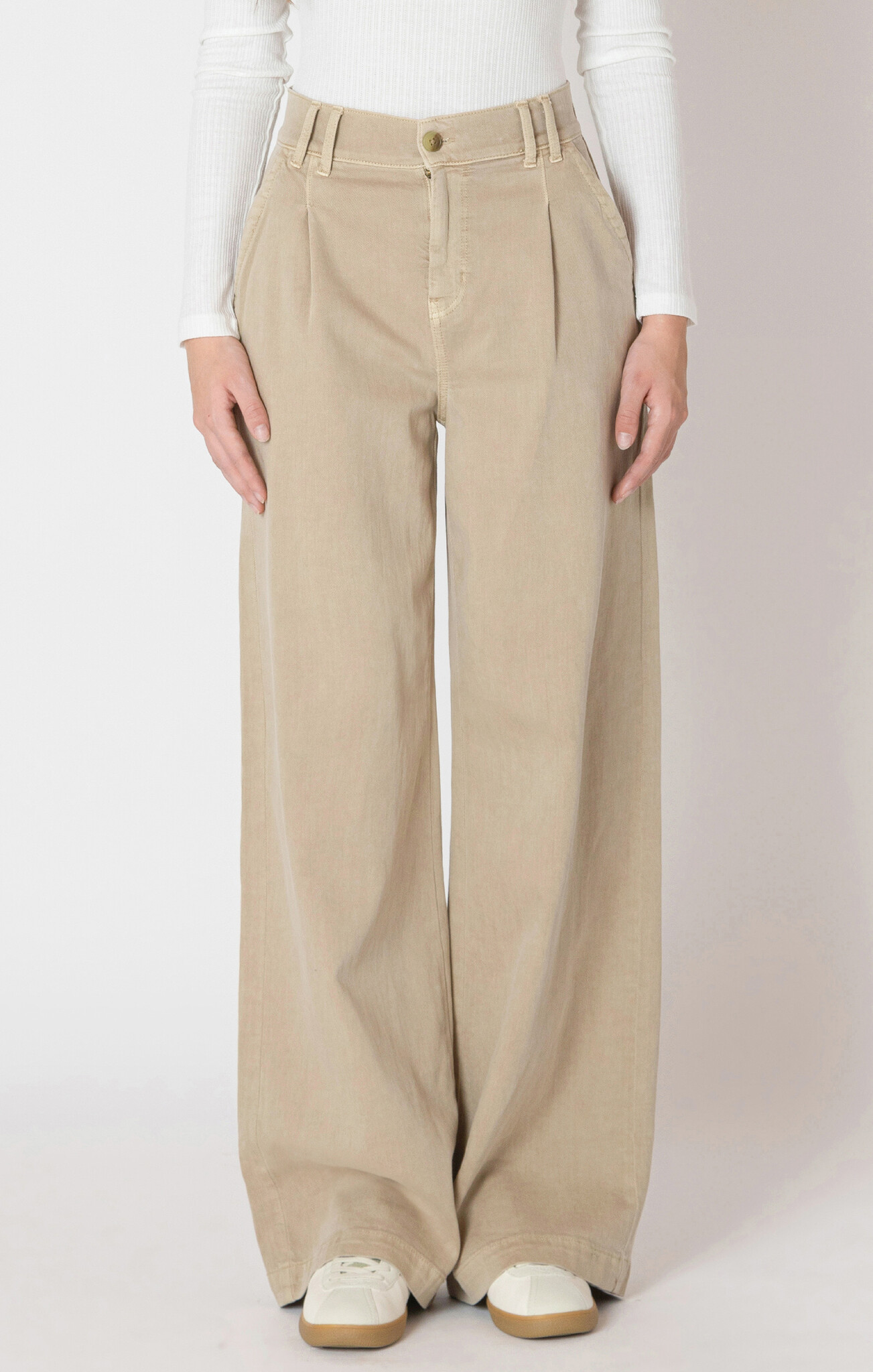 Dex Flowy Twill Trouser