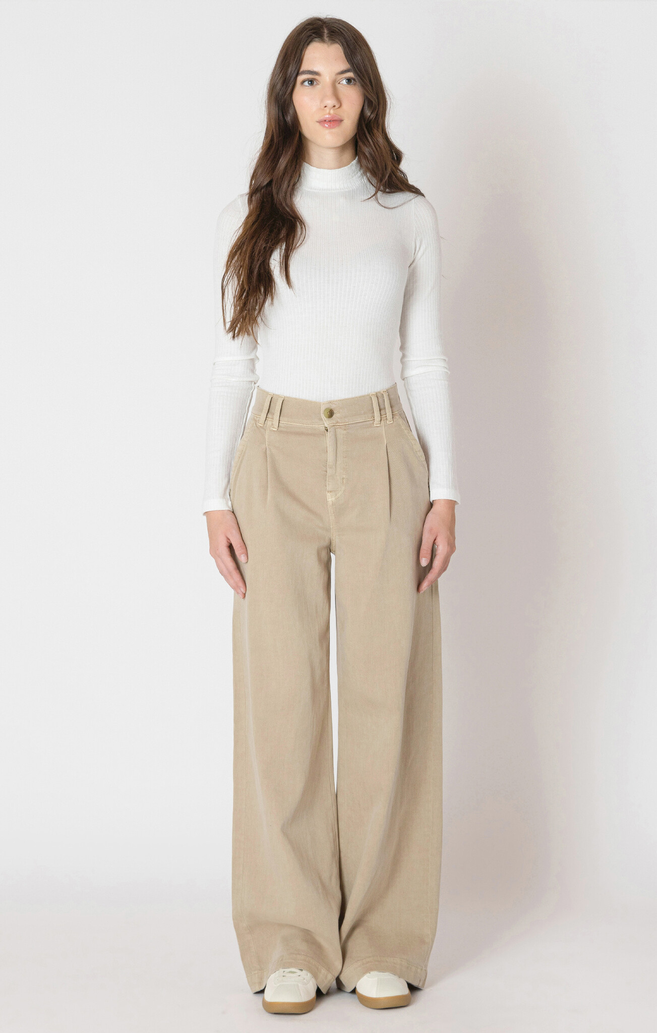 Dex Flowy Twill Trouser