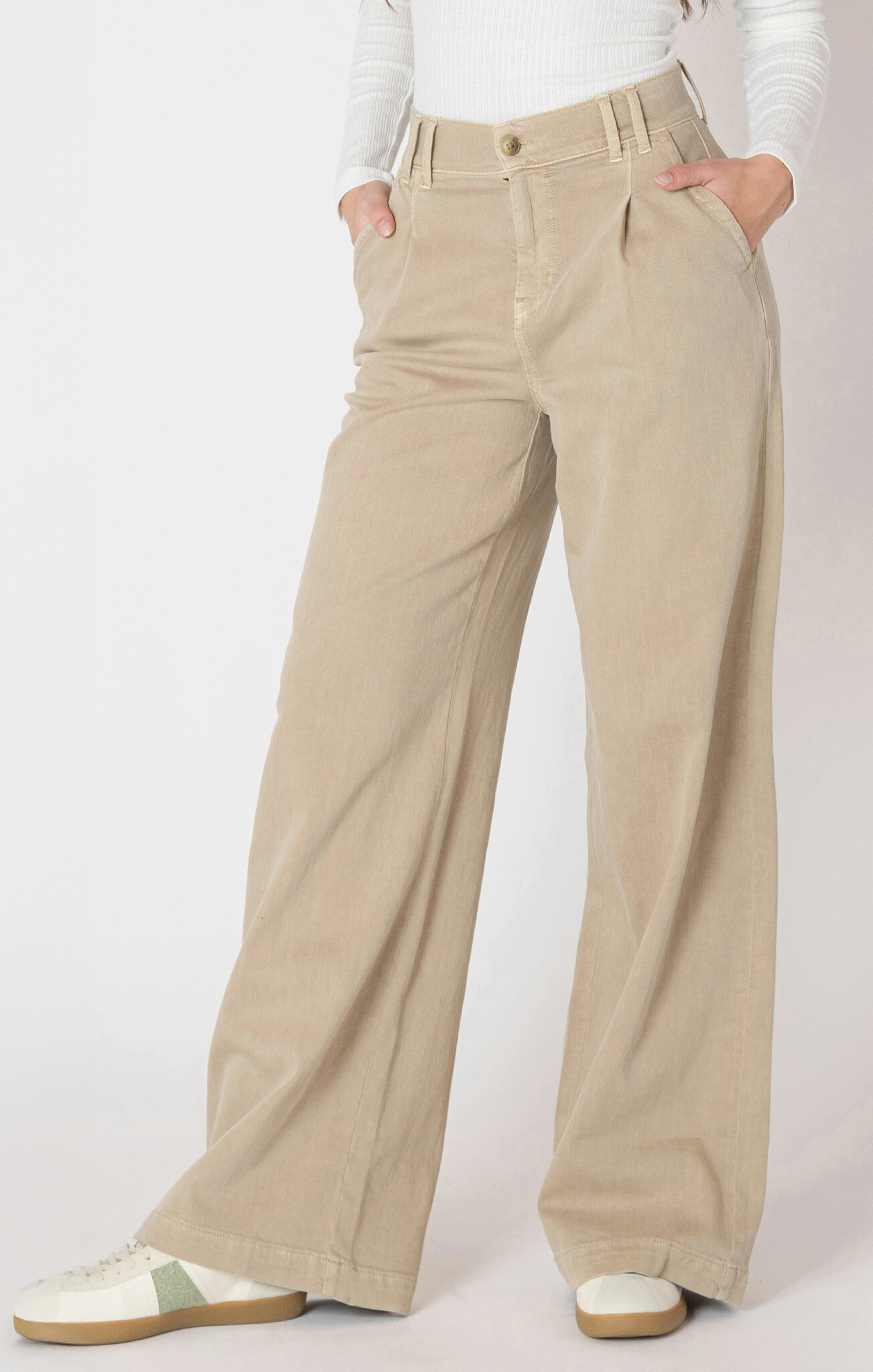 Dex Flowy Twill Trouser