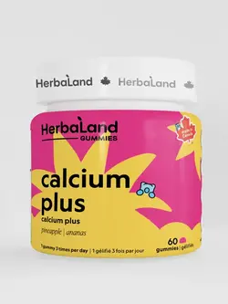 HerbaLand Calcium Plus Supplements 60ct