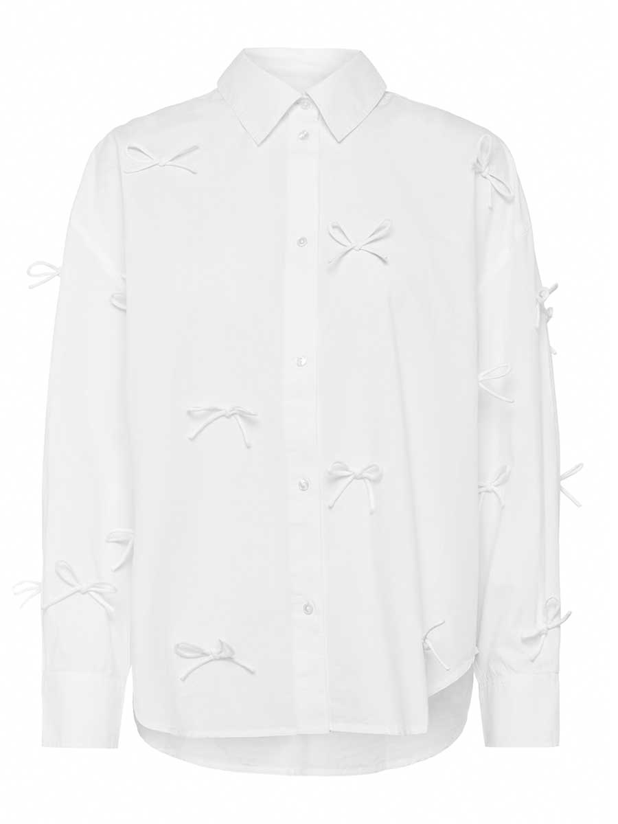 Soaked in Luxury Joa Bow Long Sleeve