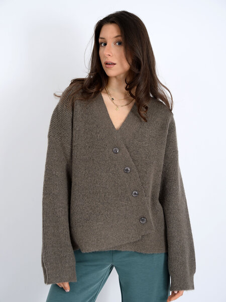 RD Style Eglantine Asymmetrical Cardigan