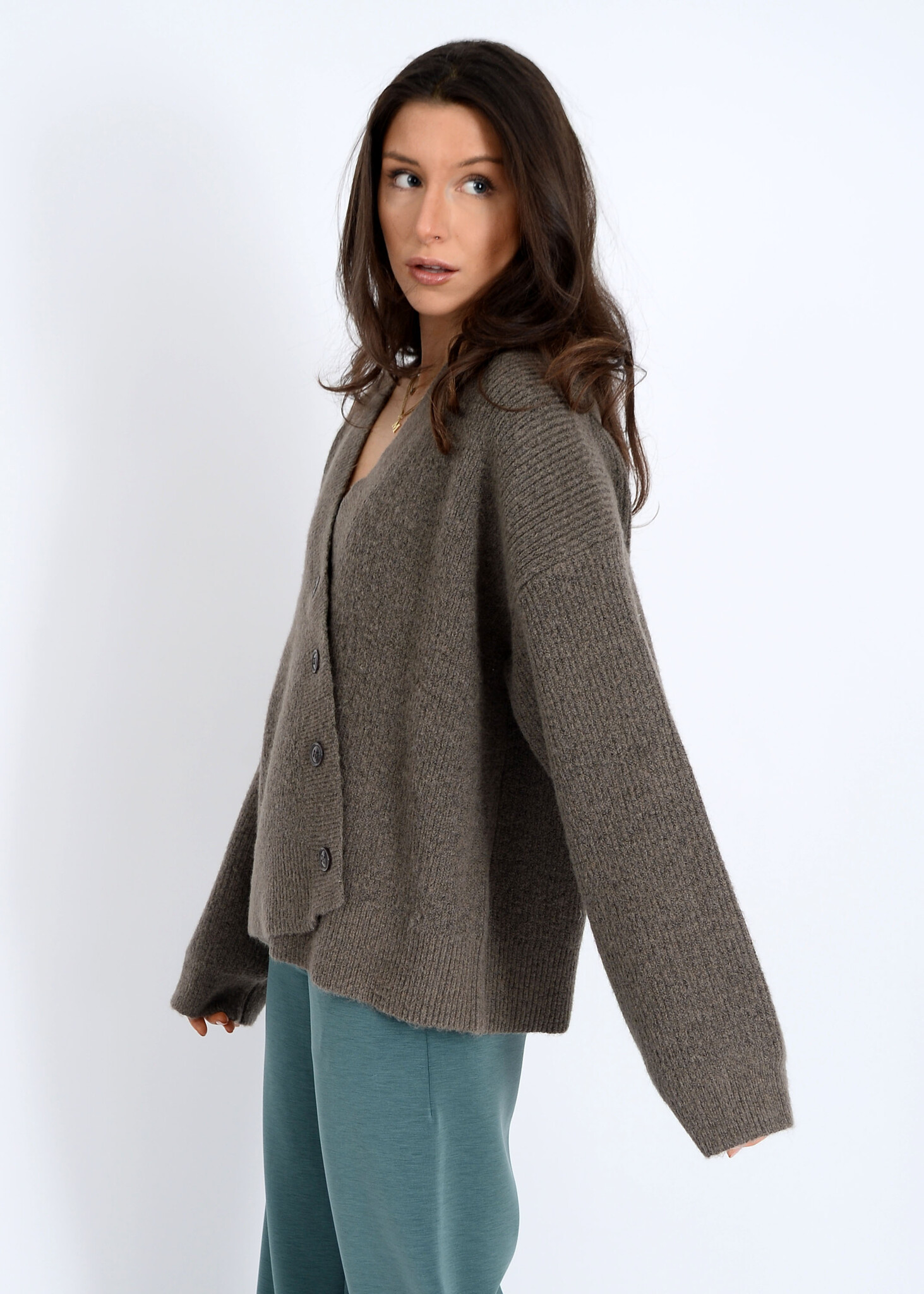 RD Style Eglantine Asymmetrical Cardigan