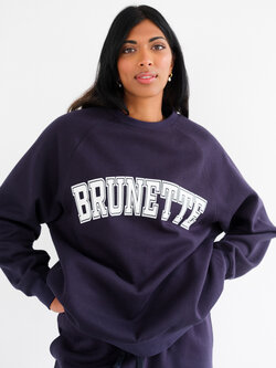 Brunette The Label Varsity NYBF Crew