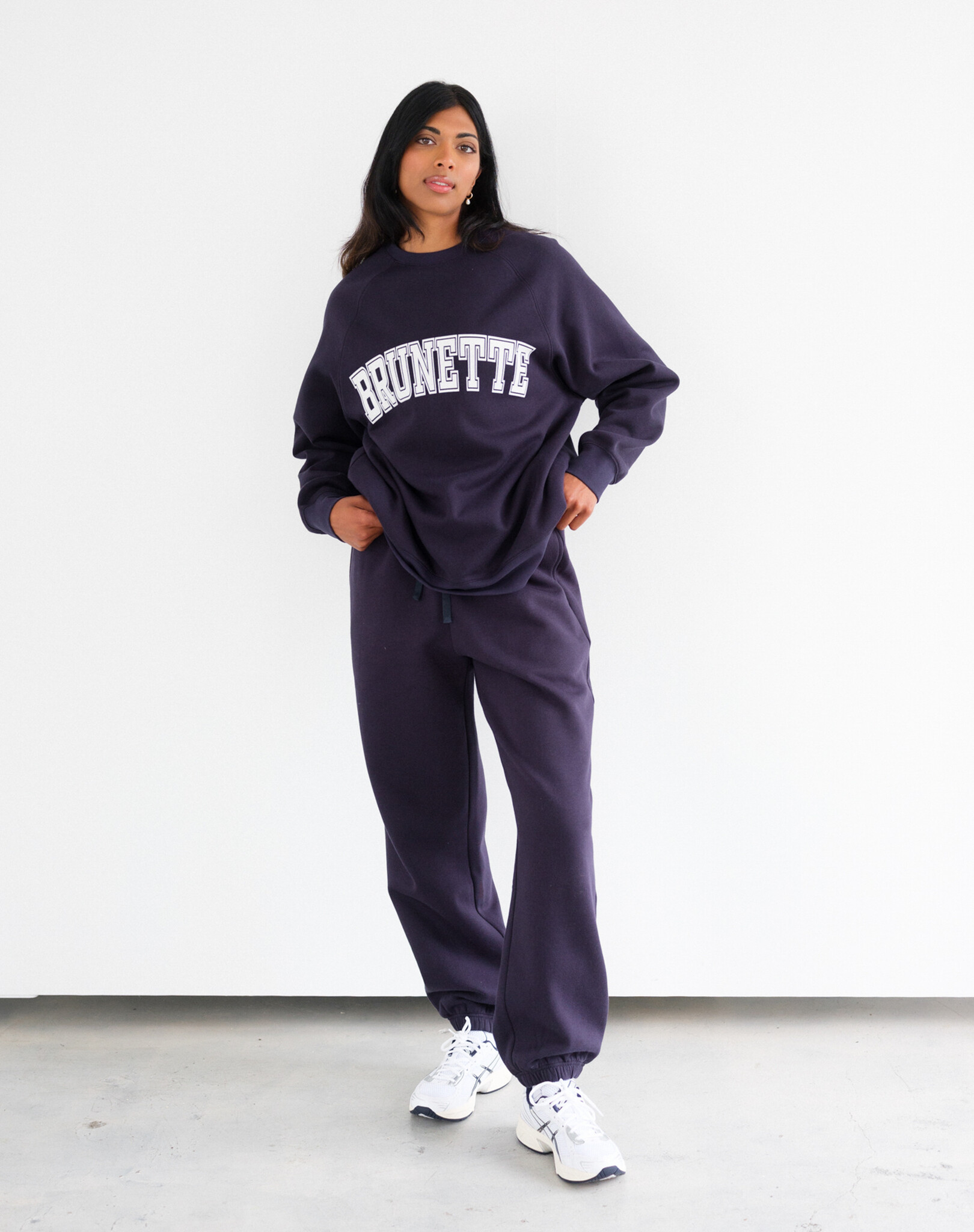 Brunette The Label Varsity NYBF Crew