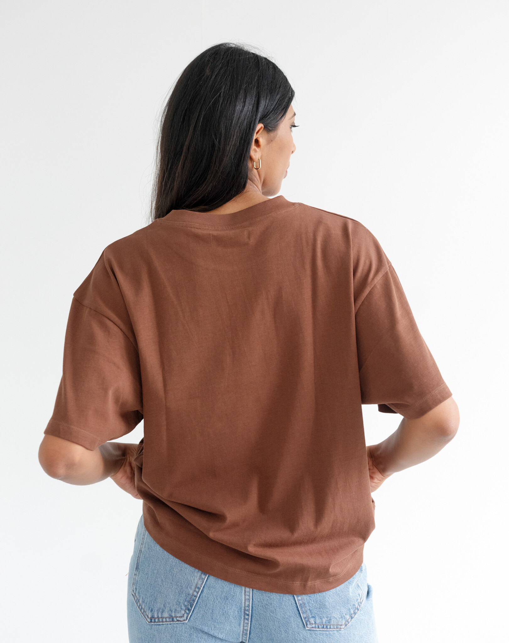 Brunette The Label Boxy Tee