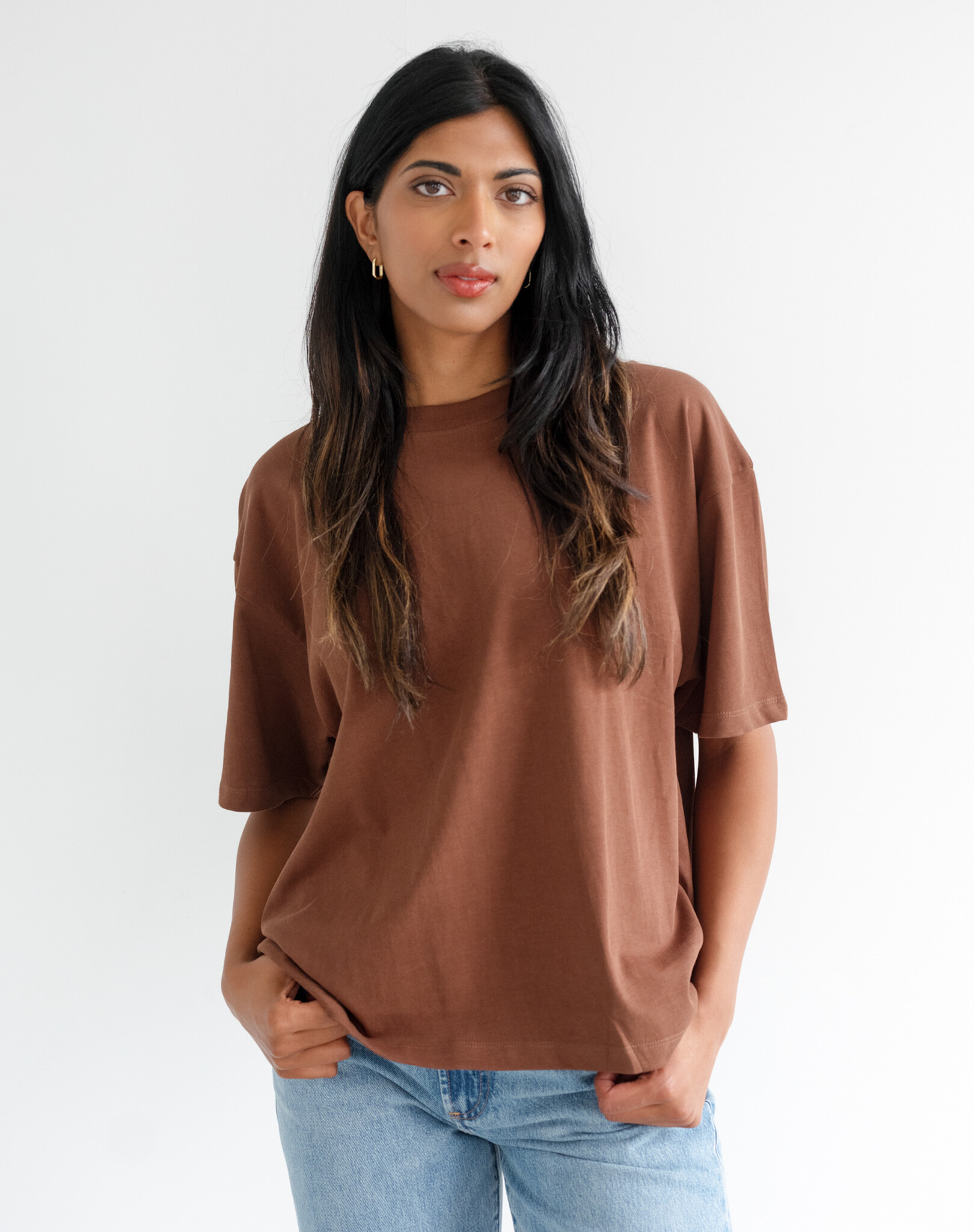 Brunette The Label Boxy Tee