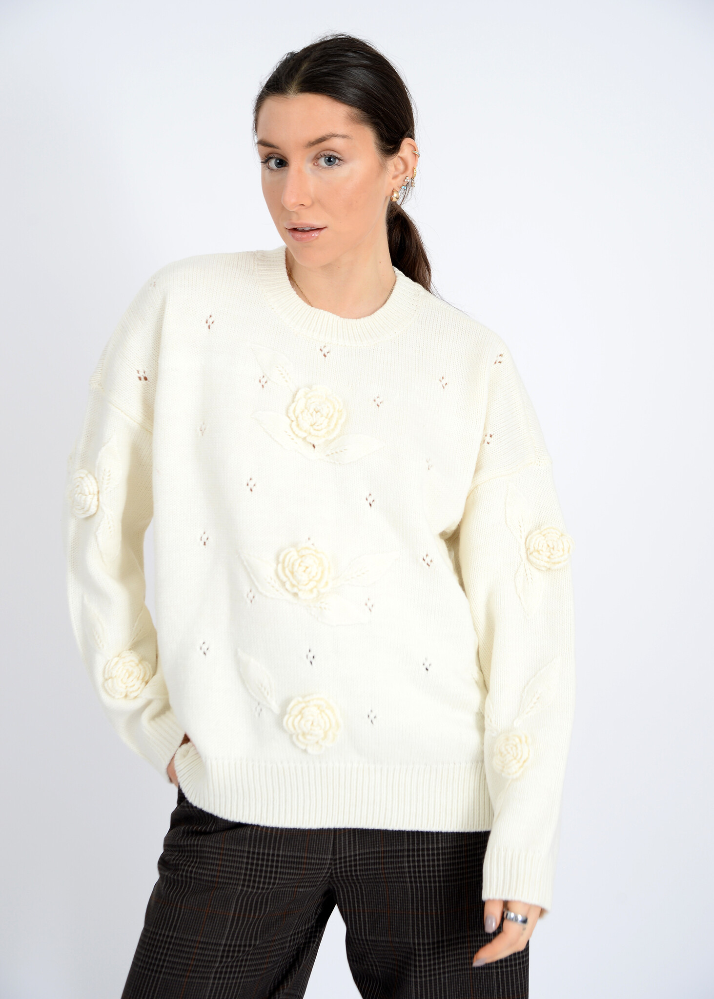 RD Style Kjarta Textured Crew