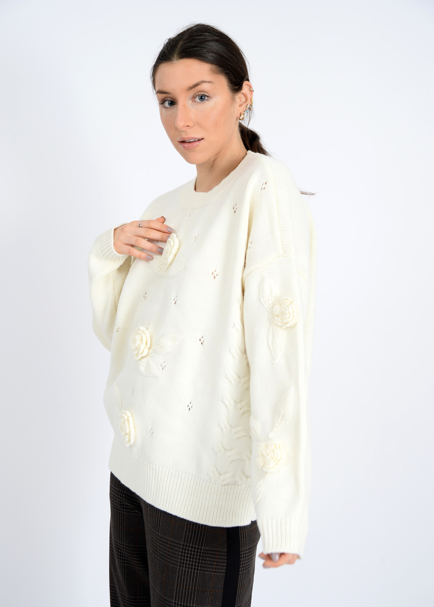 RD Style Kjarta Textured Crew