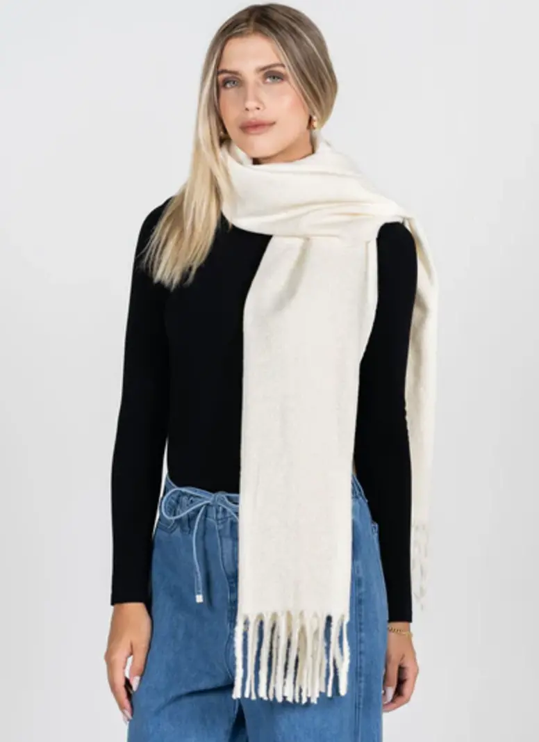 Cest Moi Solid Blanket Scarf