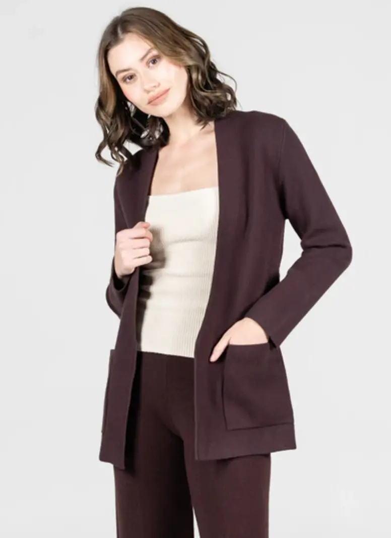 Cest Moi Knit Belted Cardigan