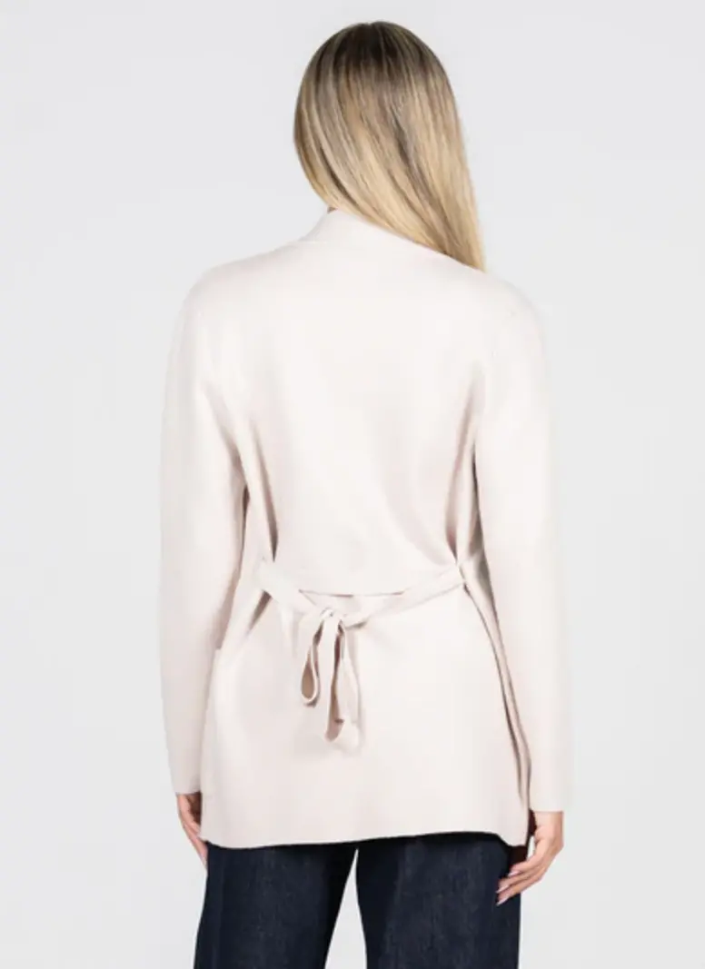 Cest Moi Knit Belted Cardigan