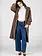 Cest Moi Faux Fur Long Coat