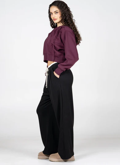 Double Waist Tie Front Pant