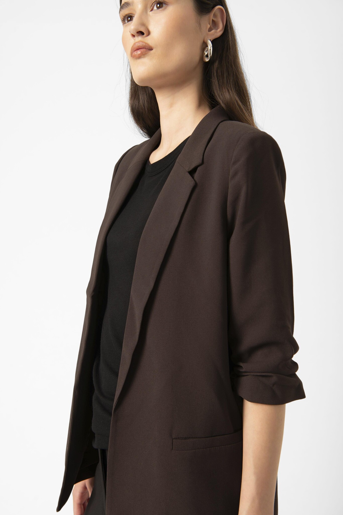 Soaked in Luxury Shirley Blazer 3/4 Sleeve