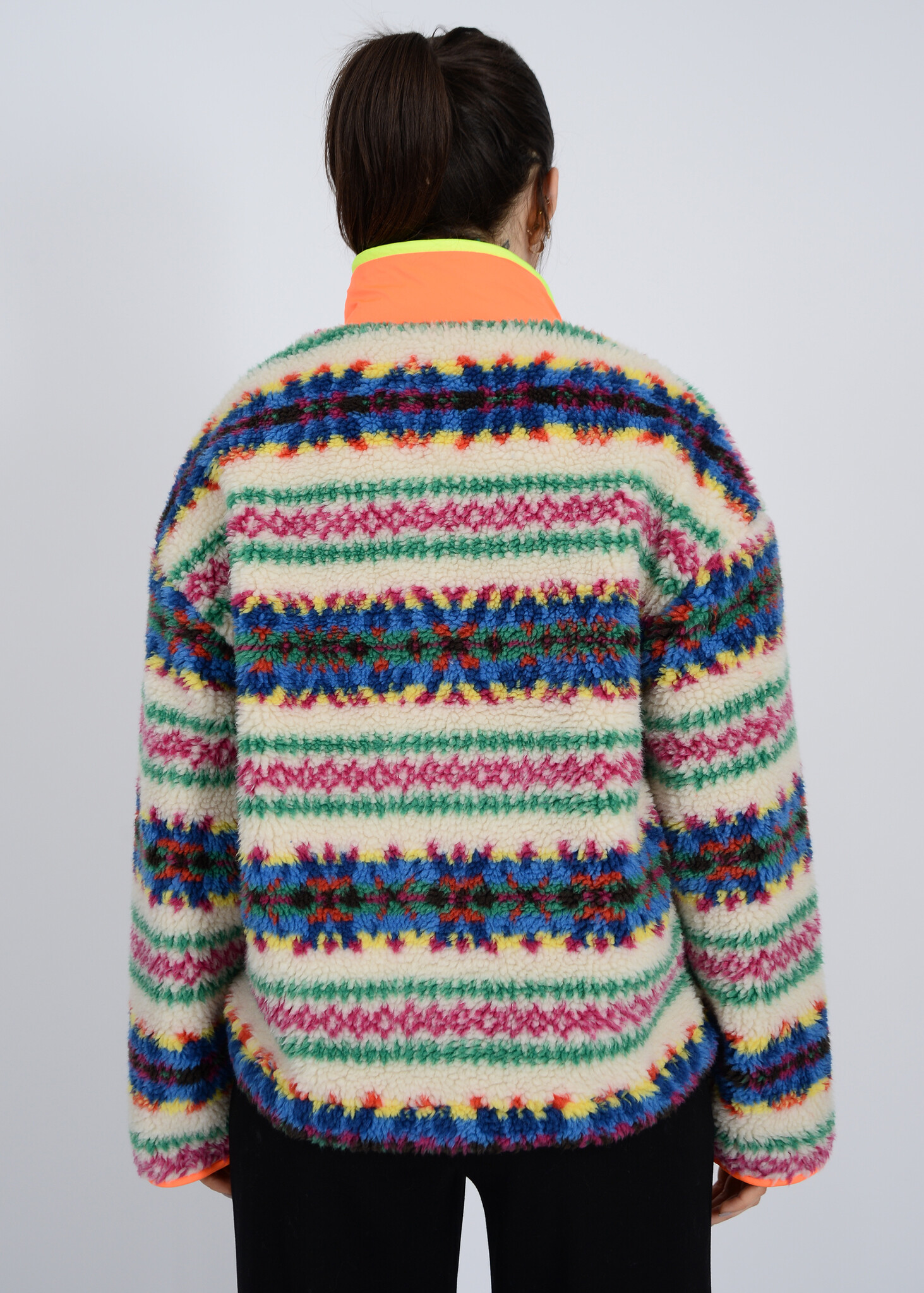 RD Style Lauren Sherpa 1/2 Snap Front