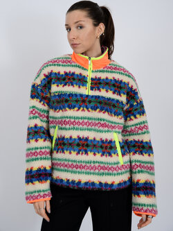 RD Style Lauren Sherpa 1/2 Snap Front