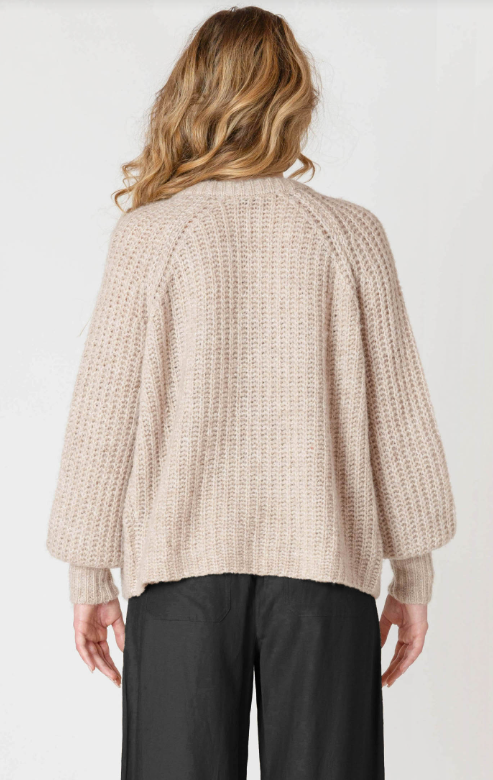 Dex Crewneck Textured Cardigan