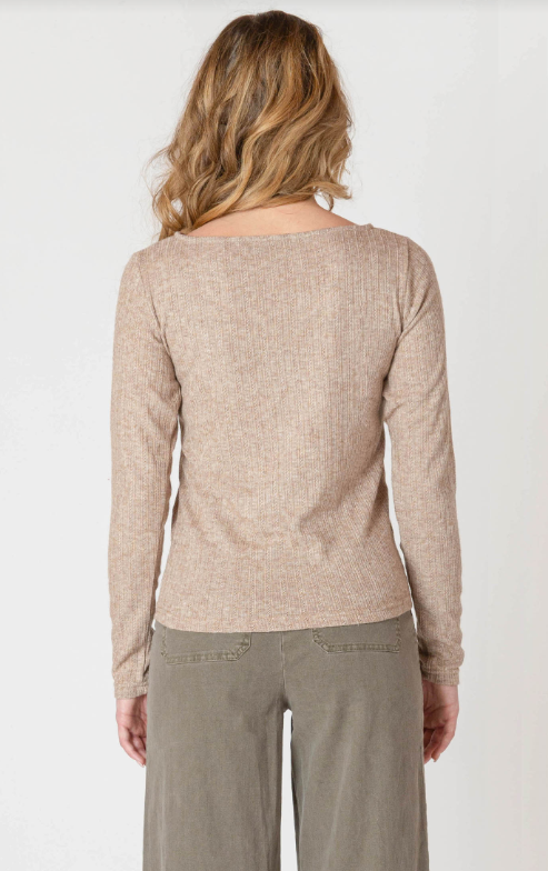 Dex Boatneck Textured Top