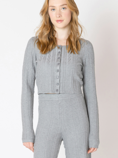 Dex Cable Knit Cardigan