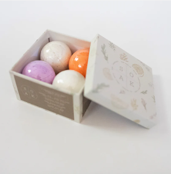 SOAK Bath Co Mini Bath Bomb Gift Box