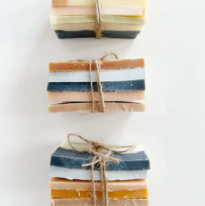 SOAK Bath Co Soap Stack