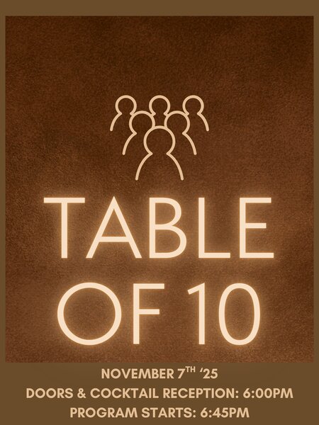 Choc'laCure Choc'la Cure 2025 Gala Table of 10