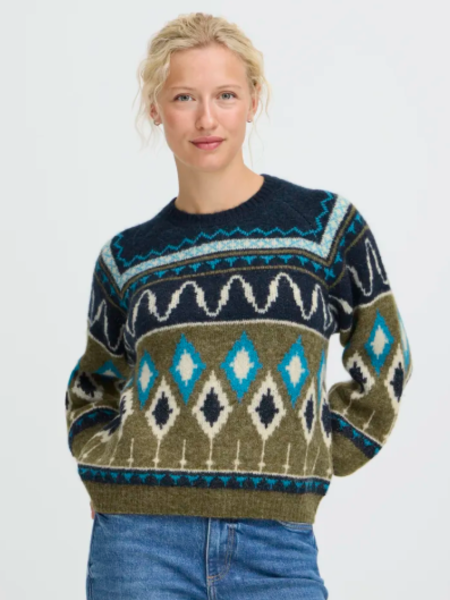B.Young Nafta Jacquard Jumper