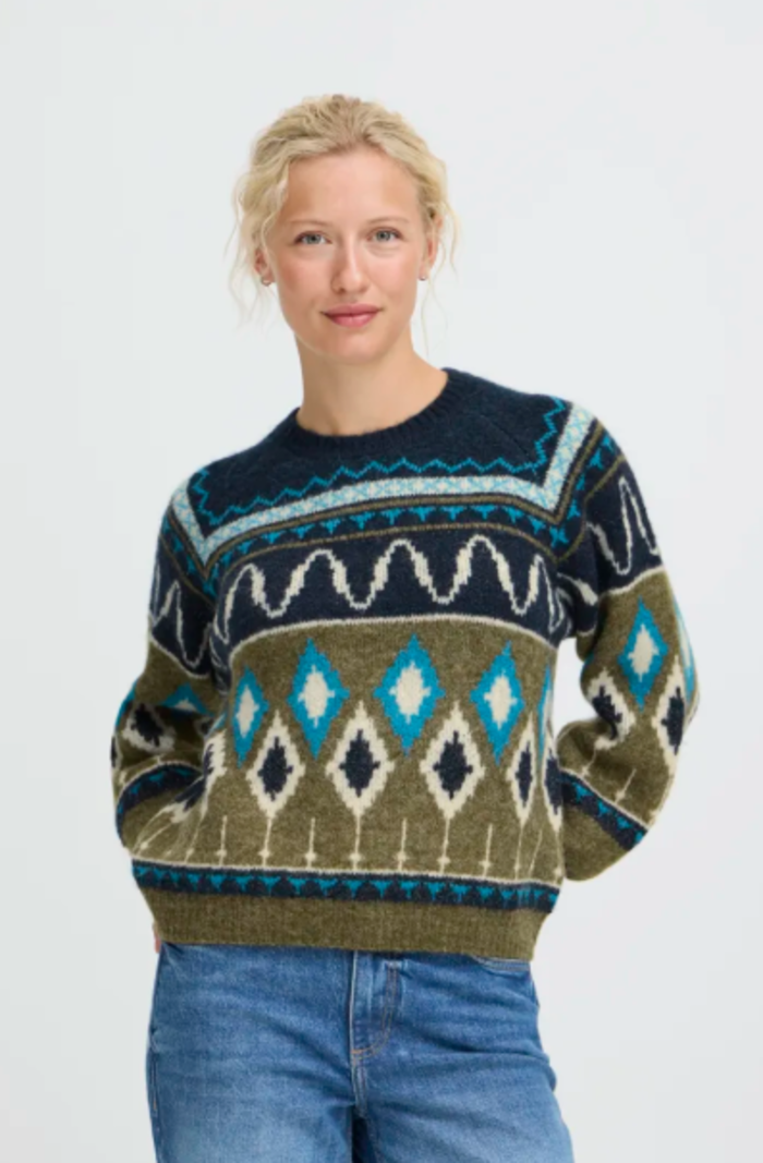 B.Young Nafta Jacquard Jumper